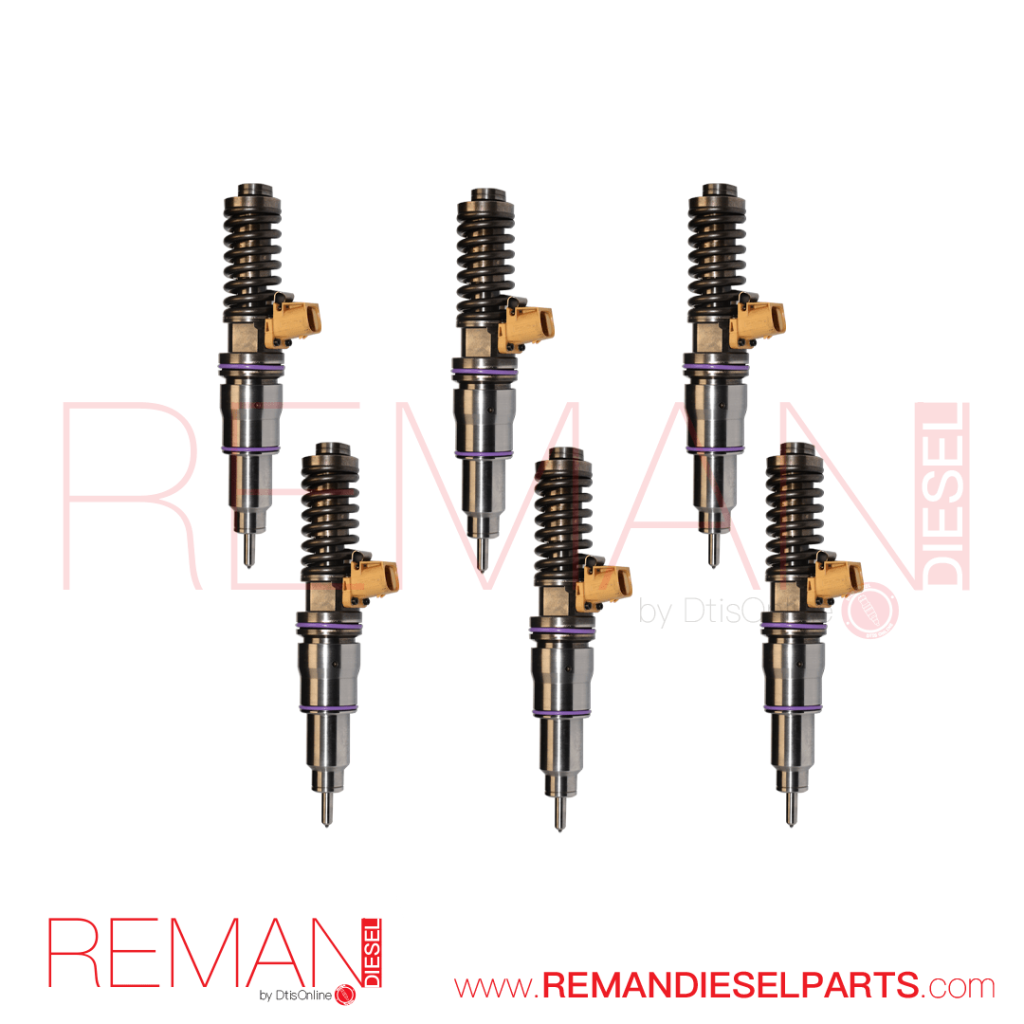 85000416 D12D 465 HP 6 Injectors Set 1,200.00 + 600.00 Core Free